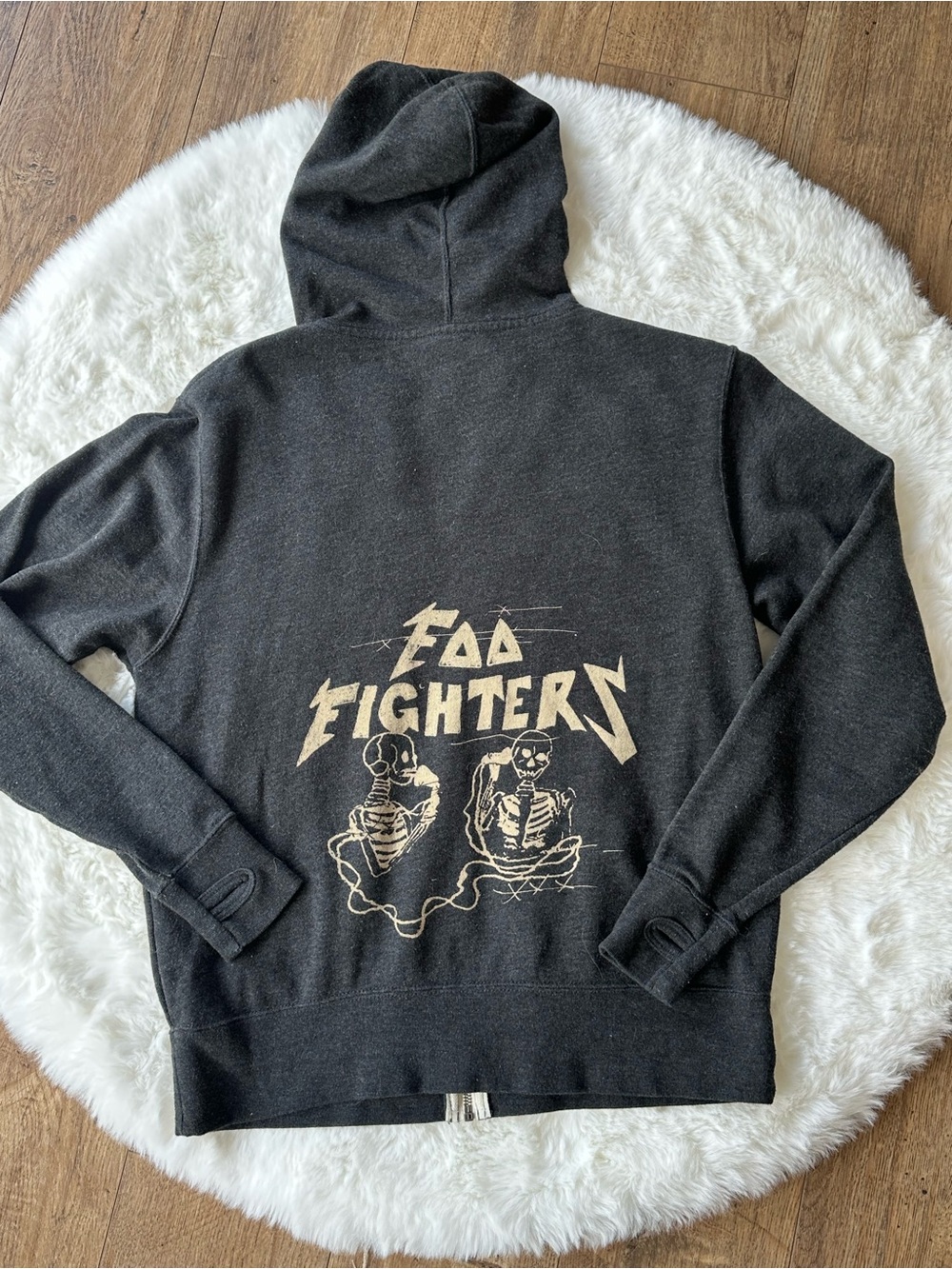 Foo Fighters Black Graphic Hoodie